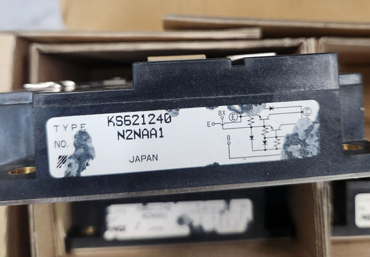 KS621240 - Mitsubishi 400A Amp 1200V Transistor Power Block Module