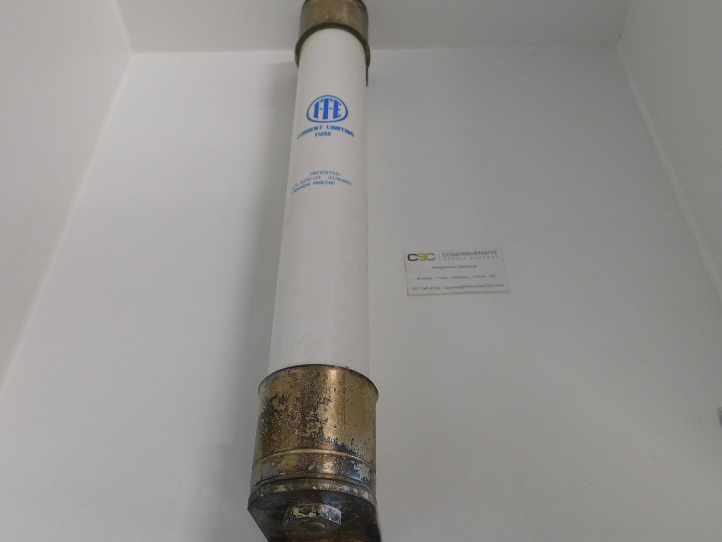 211-313-975 - ITE 80A Amp 15.5Kv Class E Clip-Lock Mounted 21.25" Clip Center Fuse