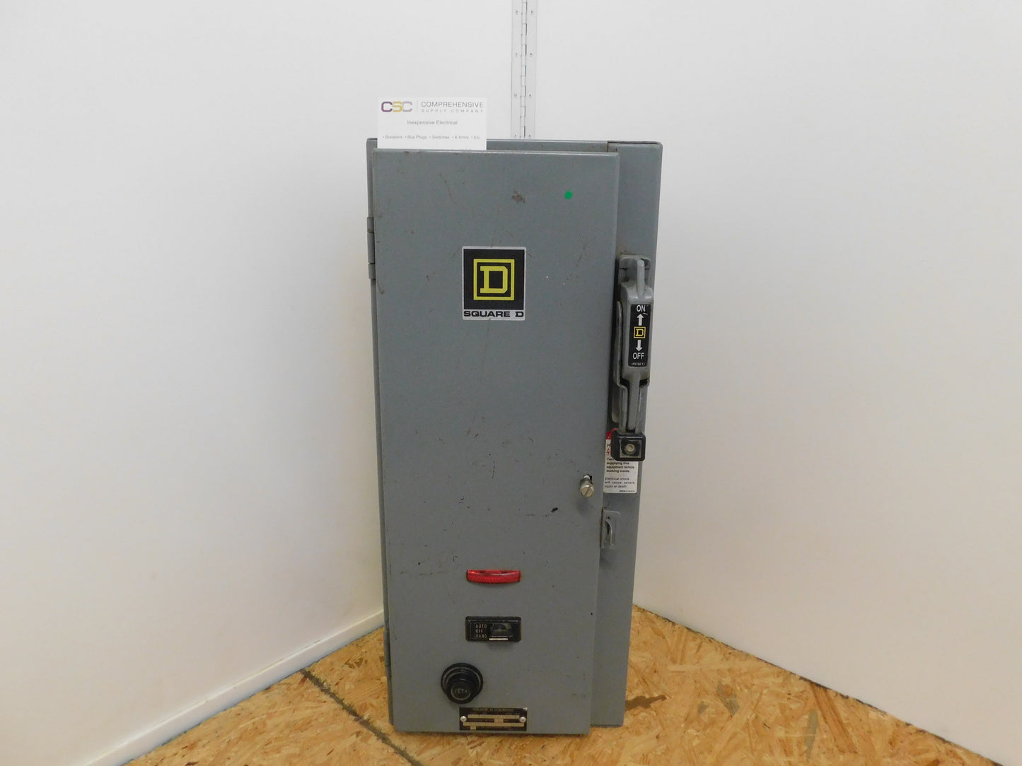 8538SBG32V84CFF4P1T - Square D 8538 Nema Size 0 Fusible Combination Starter W/Ct, Hoa And Nema 1 Enclosure
