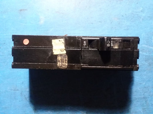 Q1280 - Square D 80A Amp 2P Pole 10kA@120/240V Plug On Circuit Breaker