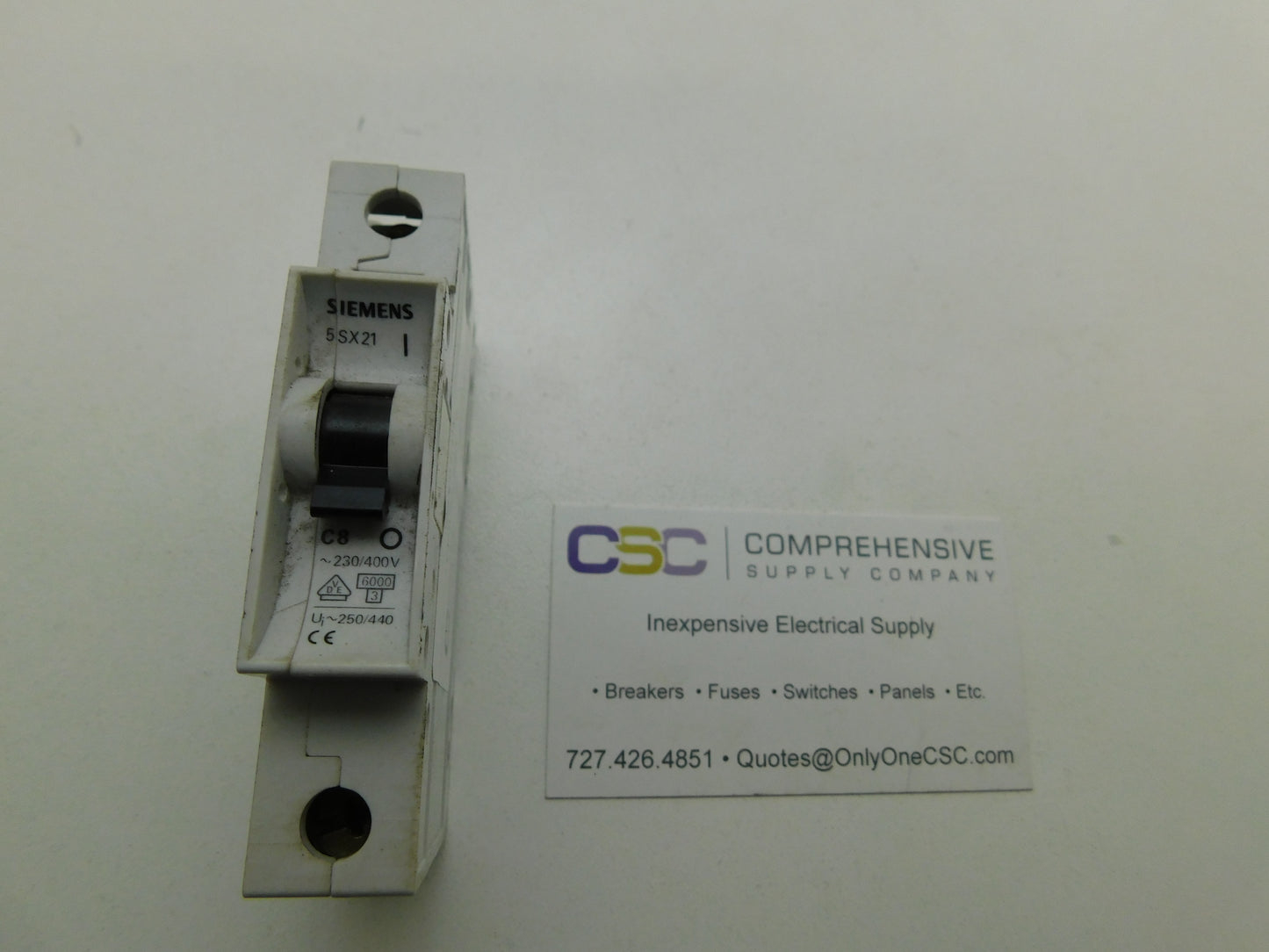5SX21 - Siemens 1P Pole 230/400V Circuit Breaker