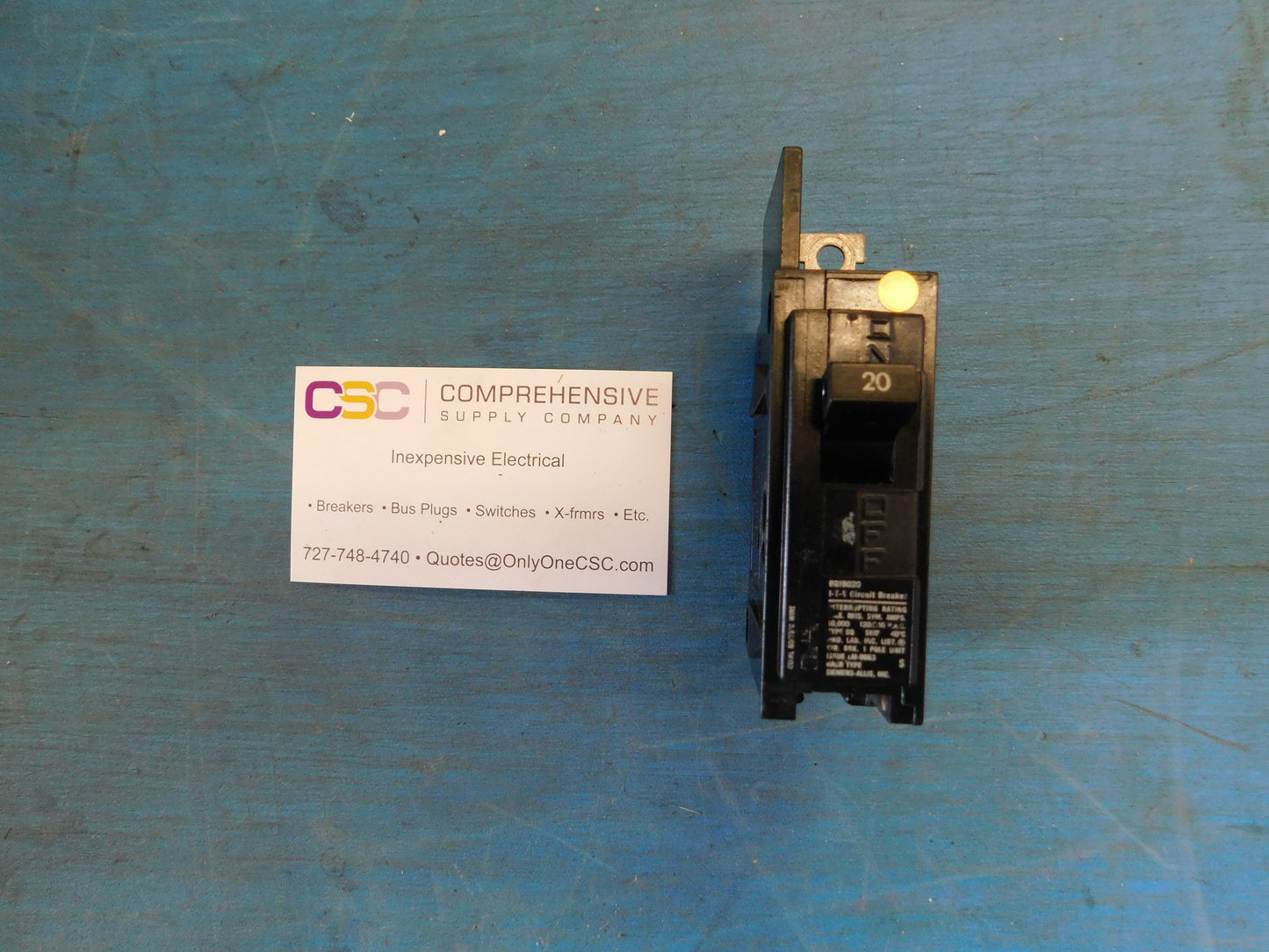 BQ1B020 - ITE 20A Amp 1P Pole 10kA@120/240V Bolt On Circuit Breaker