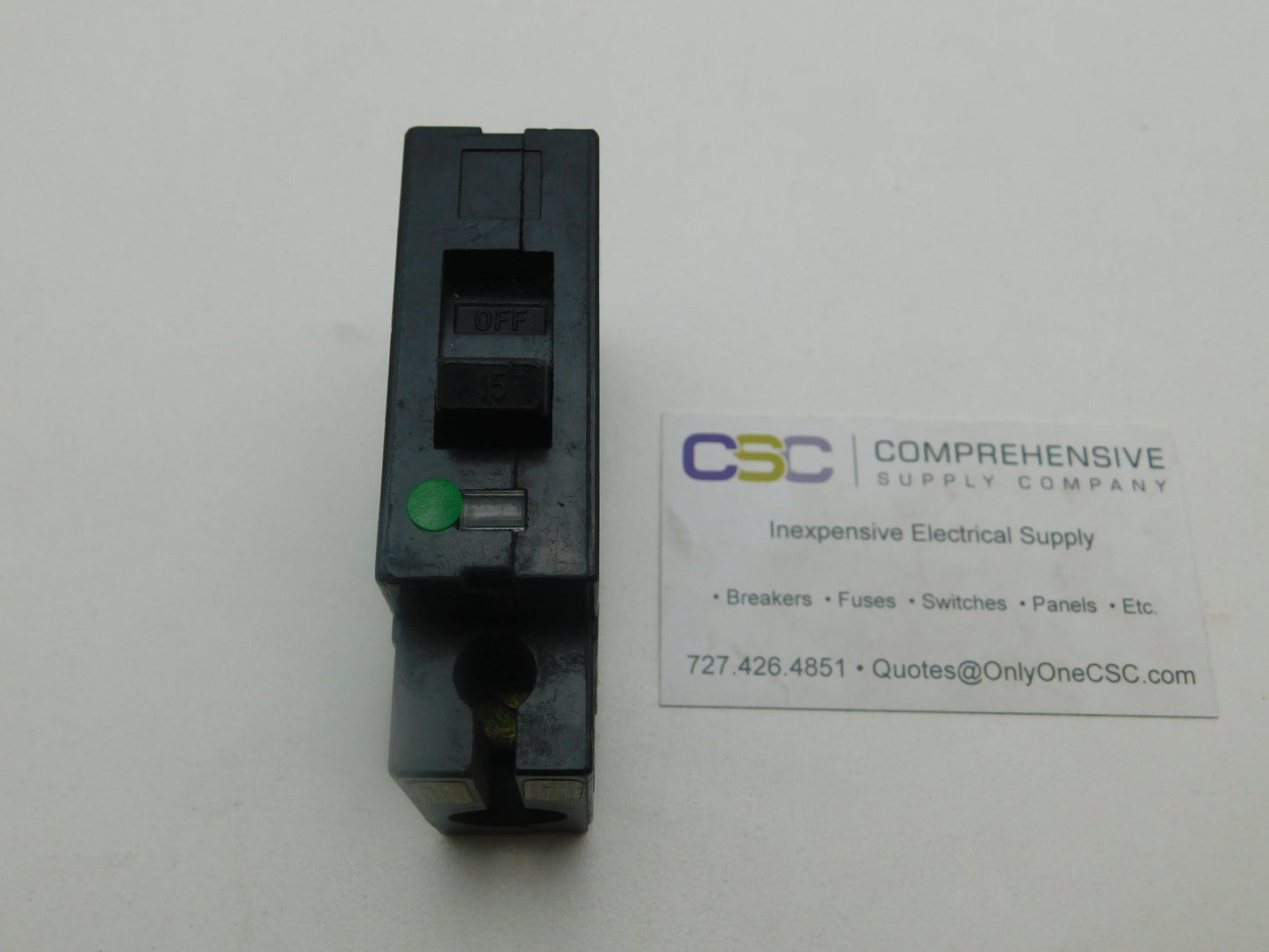 EHB14015 - Square D 15A Amp 1P Pole 14kA@277V Bolt On Circuit Breaker