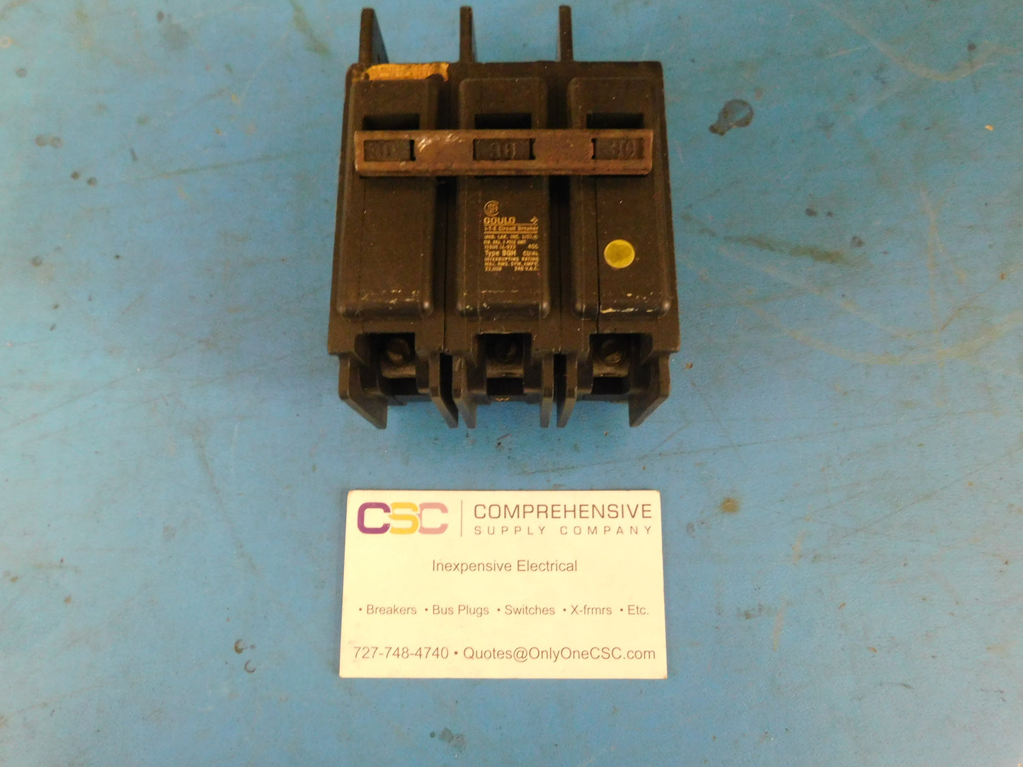 BQ3B030H - ITE 30A Amp 3P Pole 22kA@240V Bolt On Circuit Breaker - Older Series