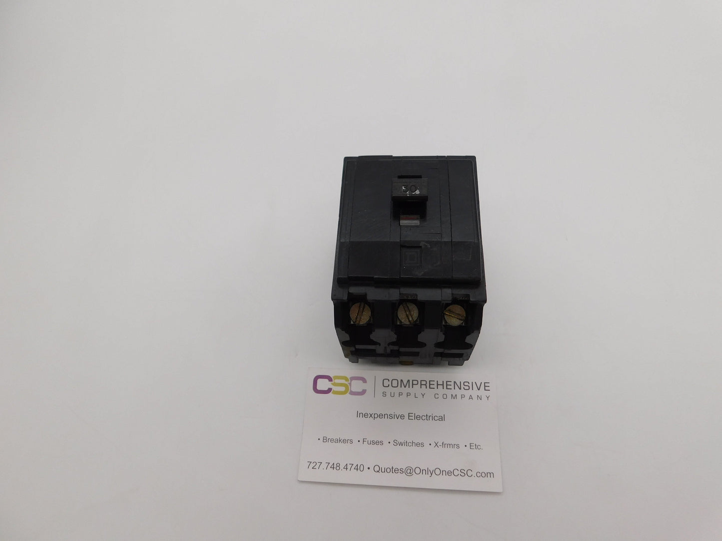 QOB330 - Square D 30A Amp 3P Pole 10kA@240V Bolt On Black Circuit Breaker