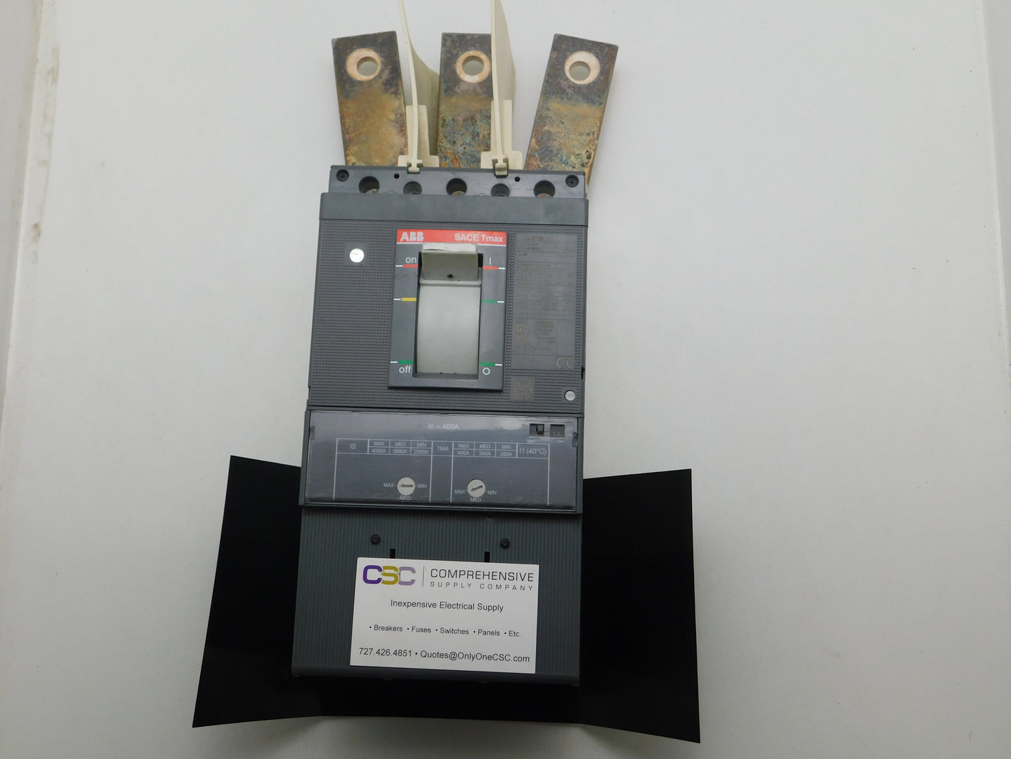 XT5N400 - ABB 400A Amp 3P Pole 600V 25kA@480V Bolt On Circuit Breaker