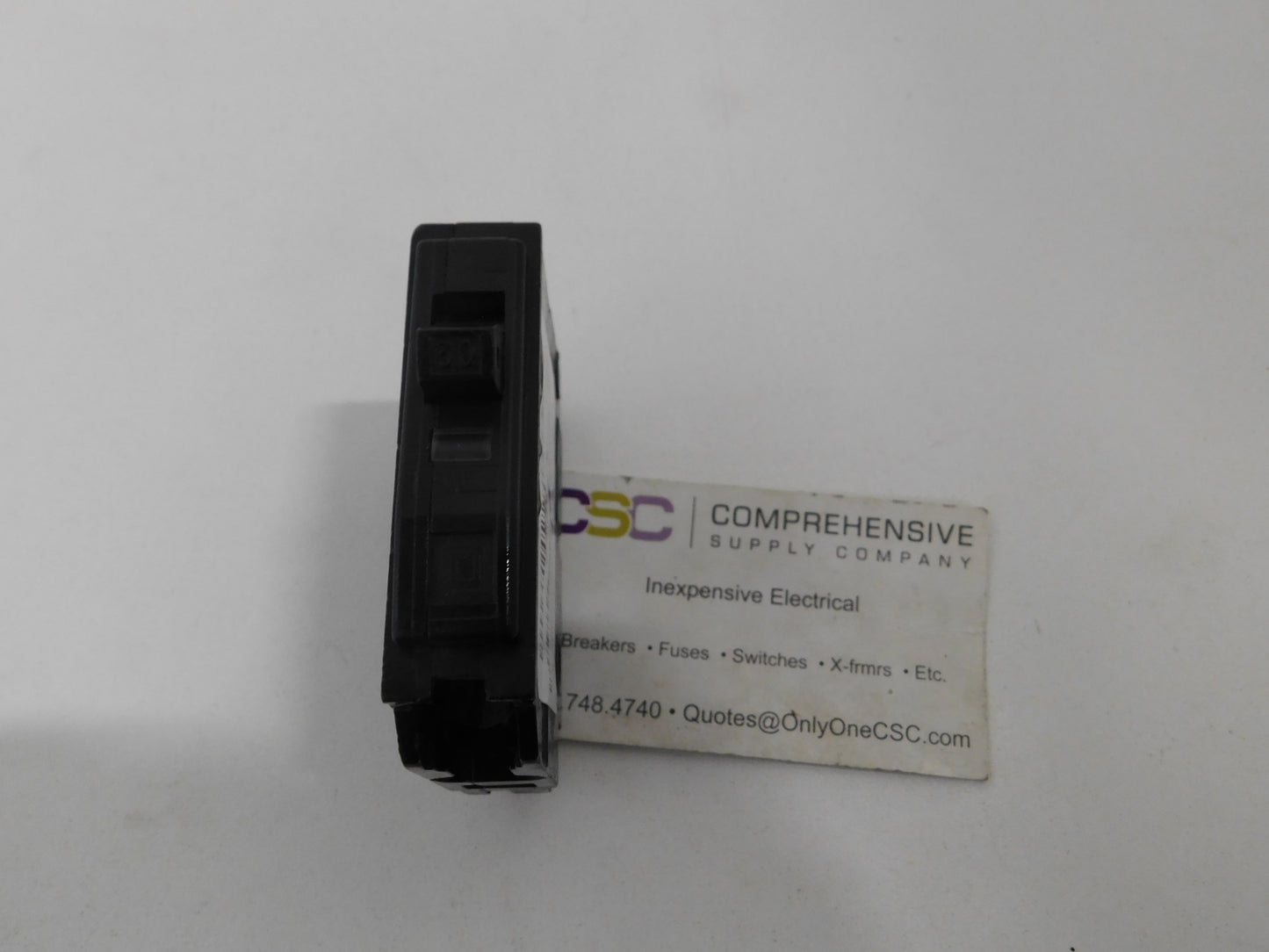 QOB130 - Square D 30A Amp 1P Pole 10kA@120/240V Bolt On Black Circuit Breaker