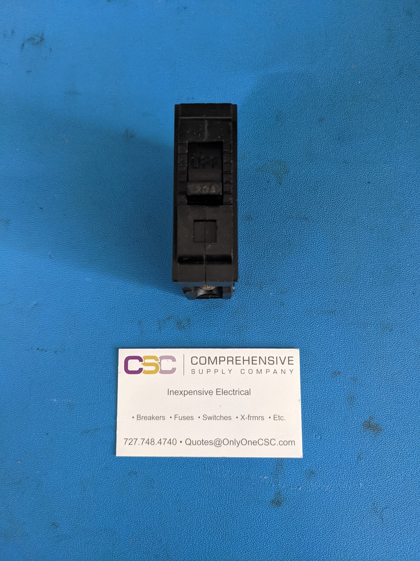 TQL1120 - GE 20A Amp 1P Pole 10kA@120/240V Plug On Circuit Breaker
