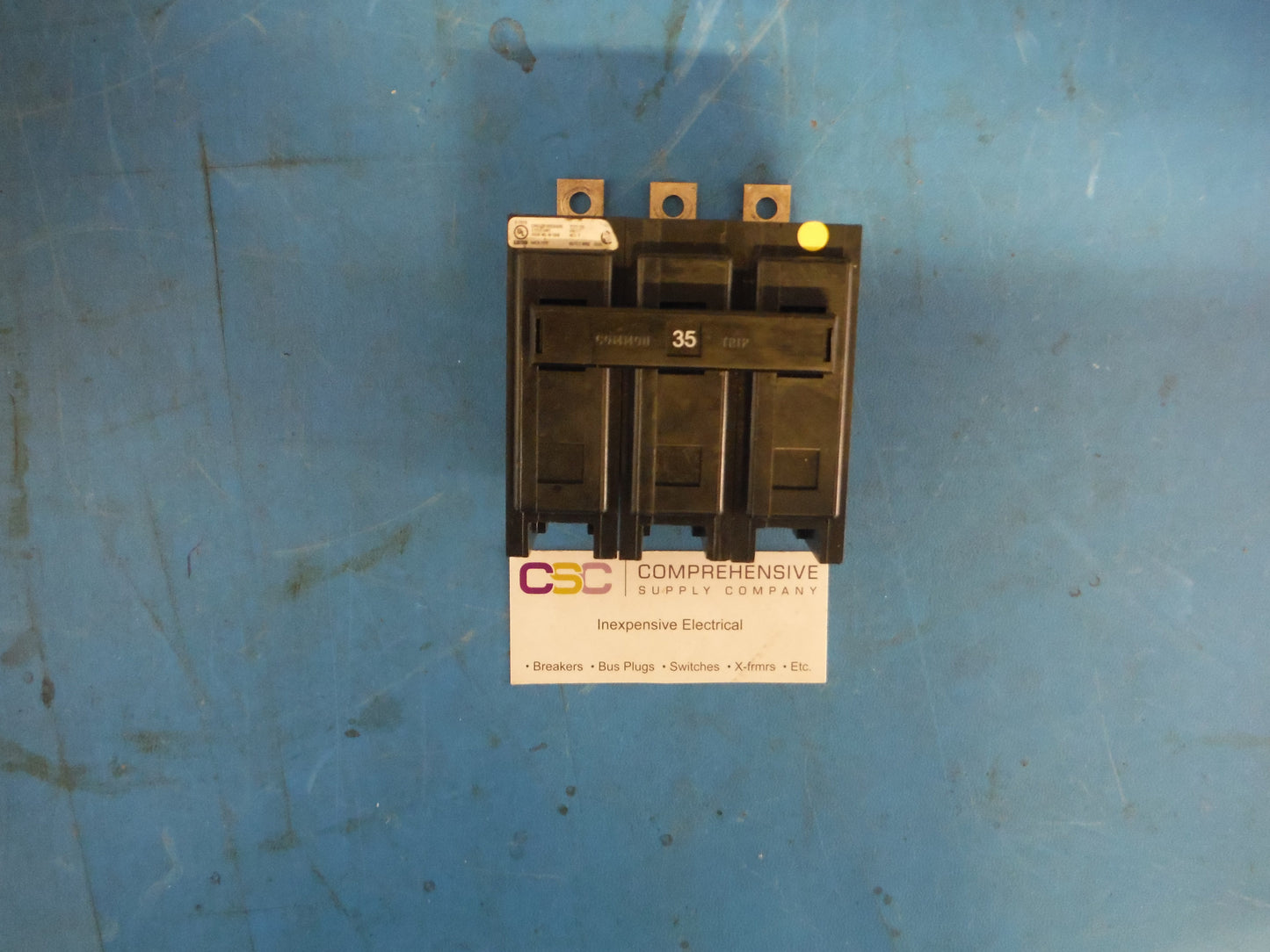 BAB3035H - Cutler Hammer 35A Amp 3P Pole 10kA@240V Bolt On Circuit Breaker
