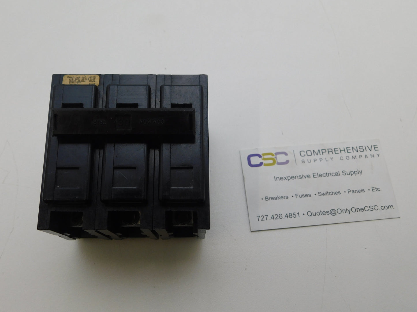 BAB3030H - Fpe 30A Amp 3P Pole 10kA@240V Bolt On Circuit Breaker