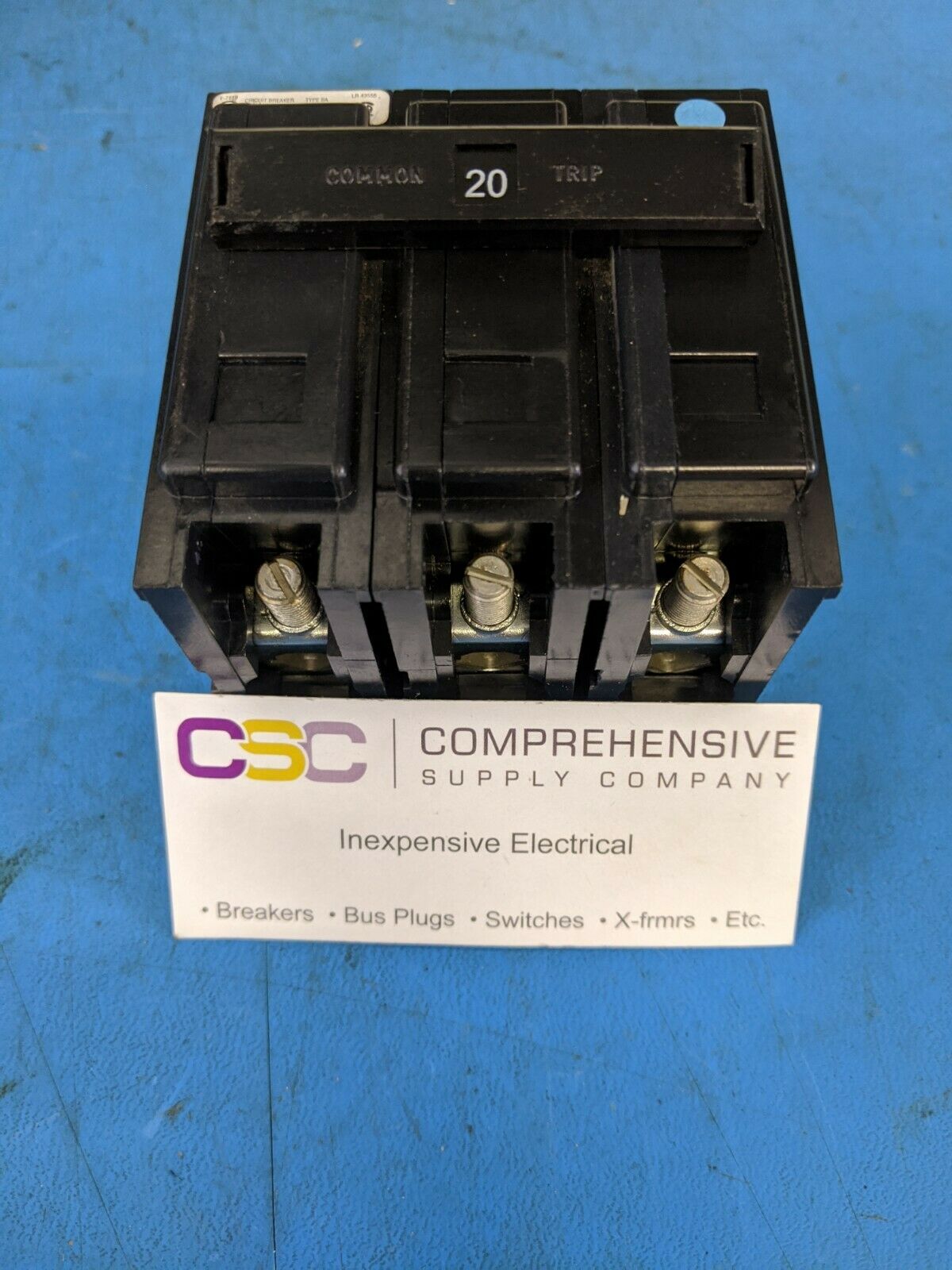 BAB3020H - Cutler Hammer 20A Amp 3P Pole 10kA@240V Bolt On Circuit Breaker