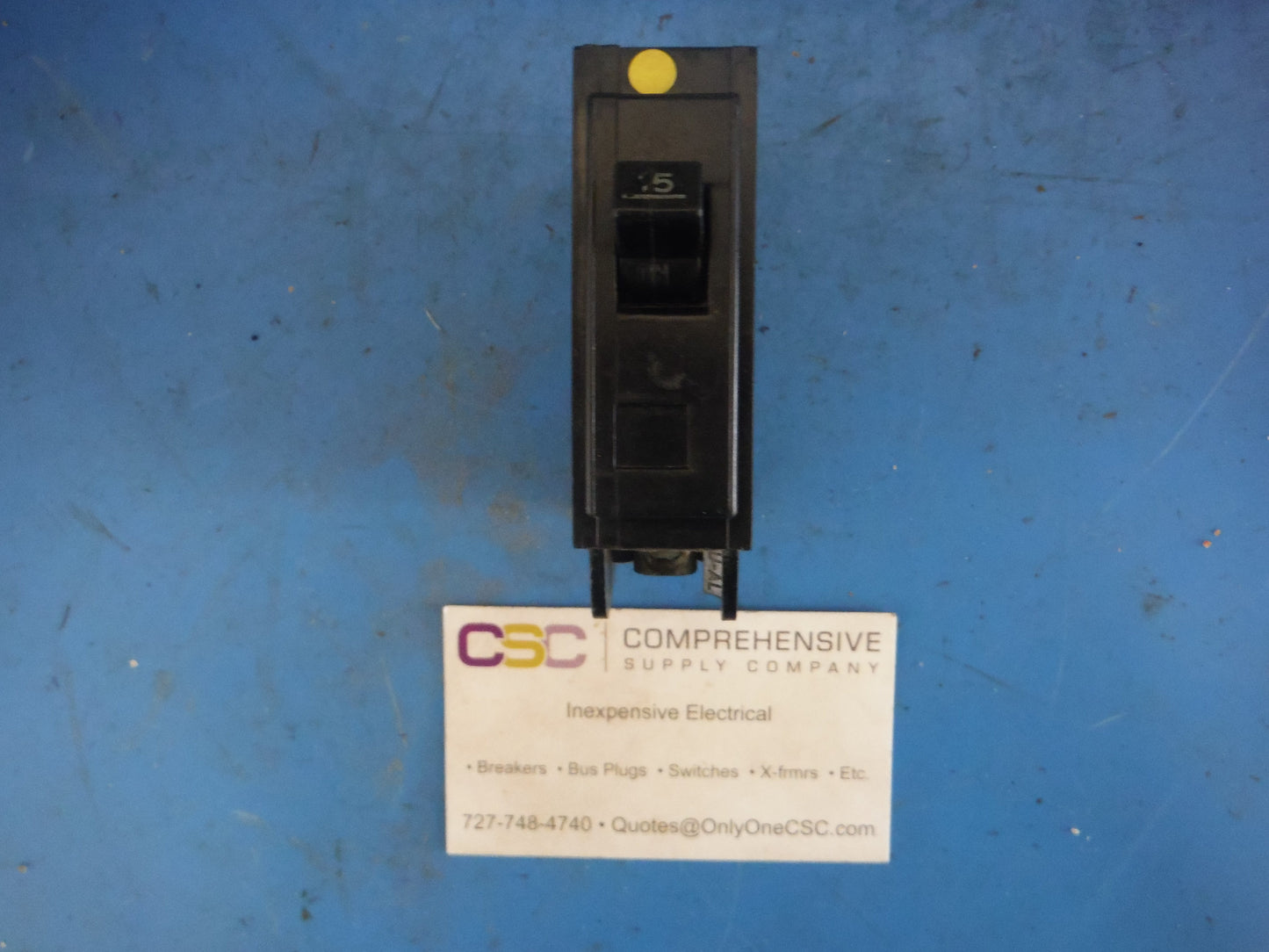 GA115 - General Switch 15A Amp 1P Pole 10kA@120/240V Plug On Circuit Breaker