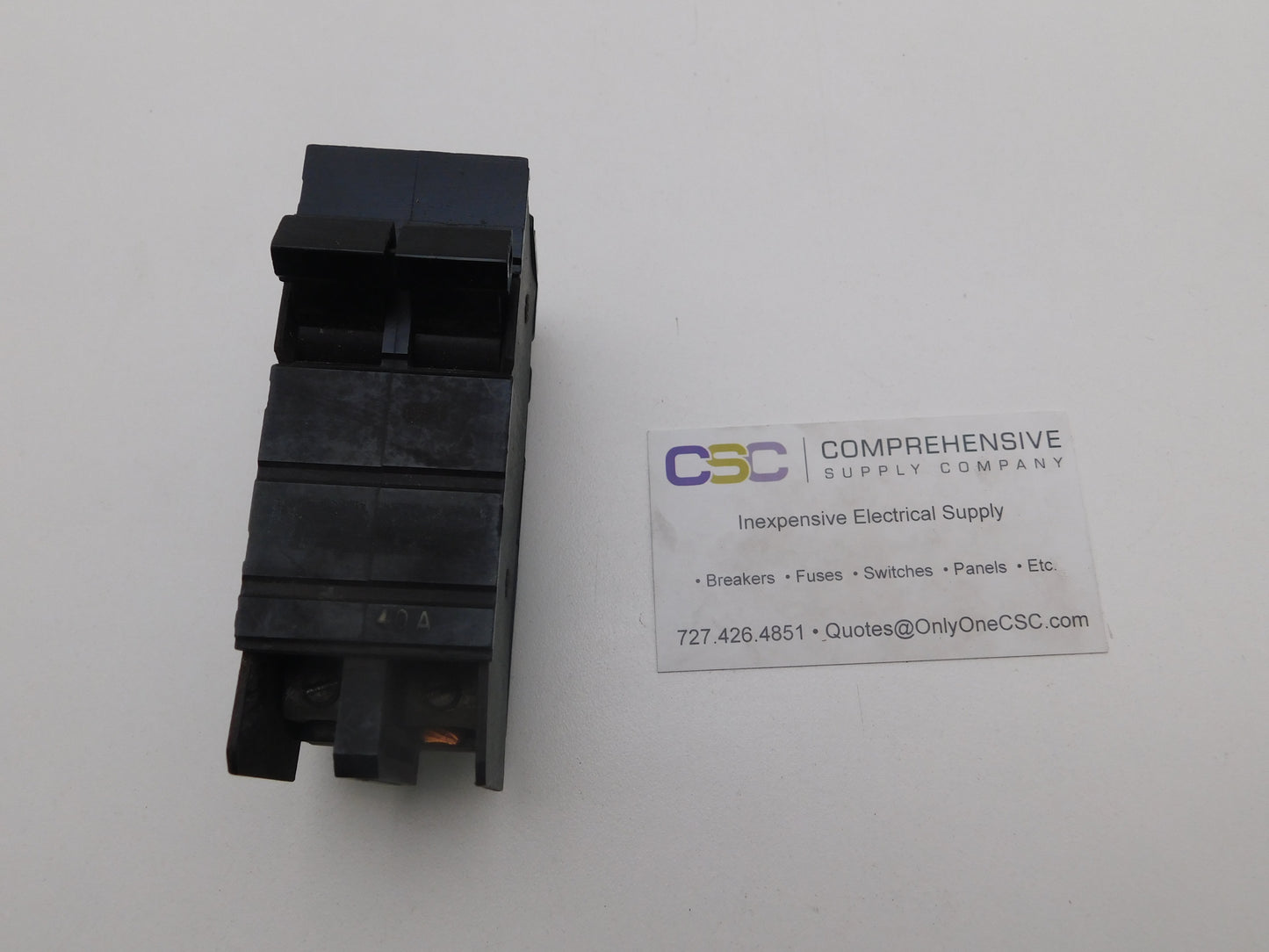 XO240 - Square D 40A Amp 2P Pole 10kA@120/240V Plug On Thick Circuit Breaker