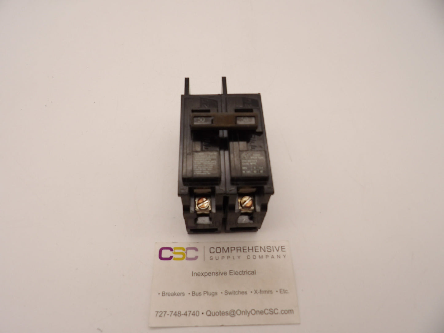 BQ2B050 - ITE 50A Amp 2P Pole 10kA@120/240V Bolt On Circuit Breaker - Older Series