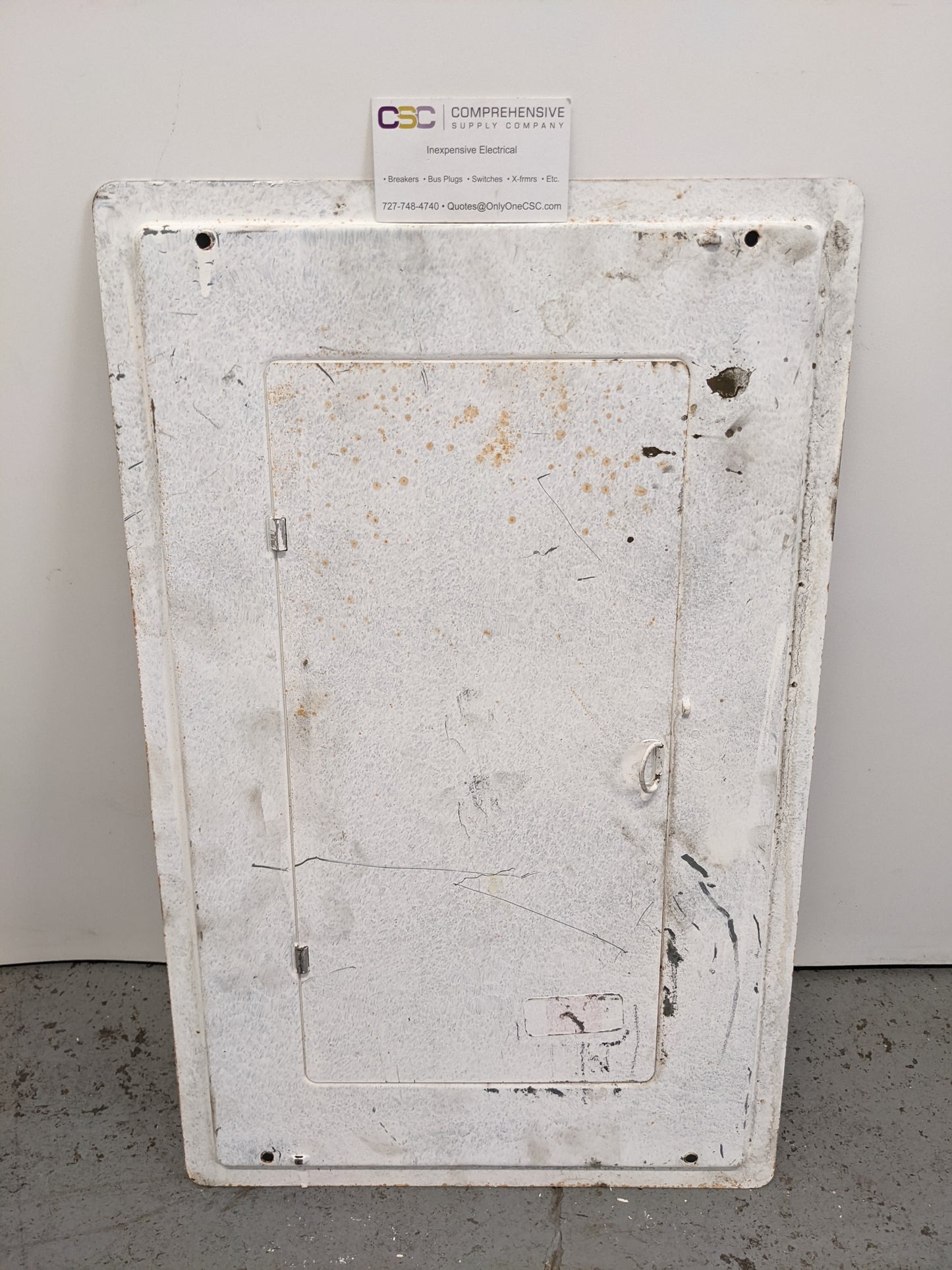 TM14F - GE 16Sp Main Breaker Flush Cover