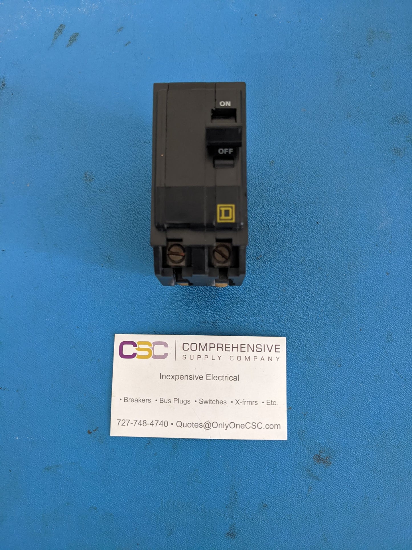 QO200 - Square D 60A Amp 2P Pole 10kA@240V Plug On Molded Case Switch