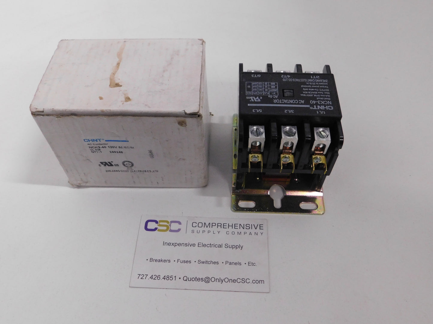NCK3-40 - Chnt 90A Amp 120V 50-60Hz Ac Contactor