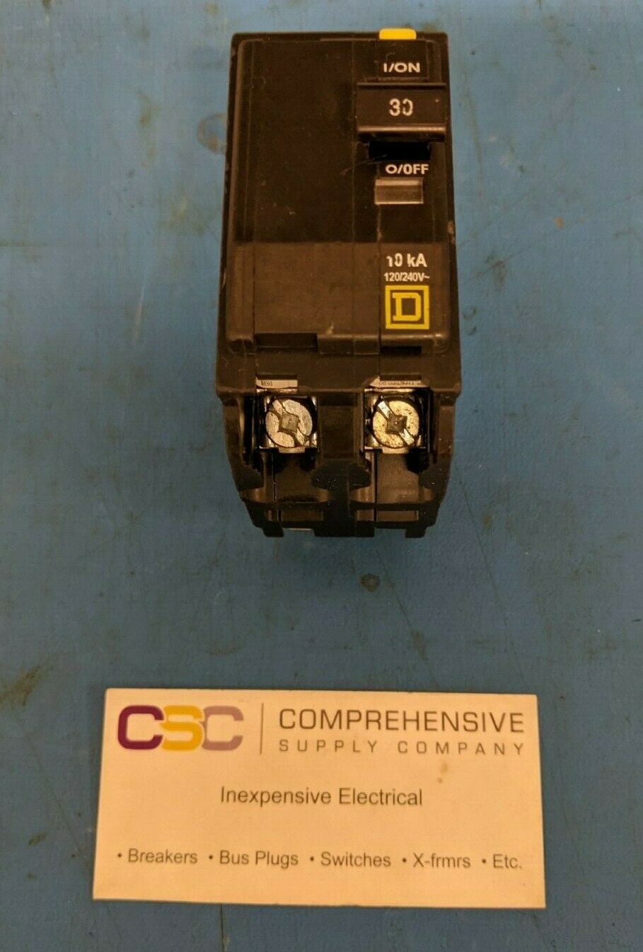 QO230 - Square D 30A Amp 2P Pole 10kA@120/240V Plug On Circuit Breaker