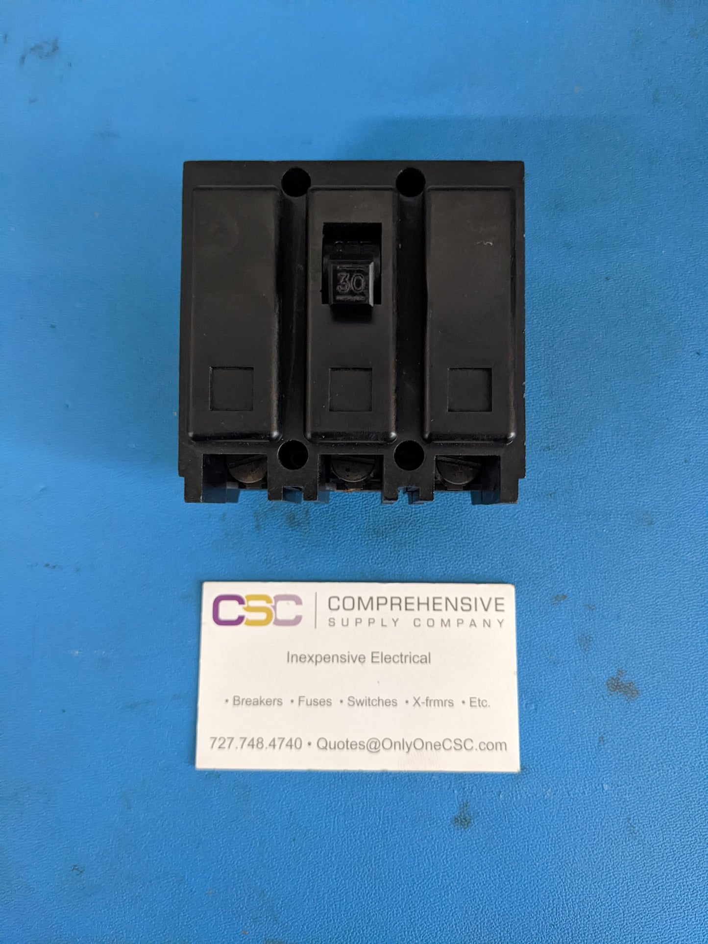 BA3030H - Westinghouse 30A Amp 3P Pole 10kA@240V Bolt On Circuit Breaker