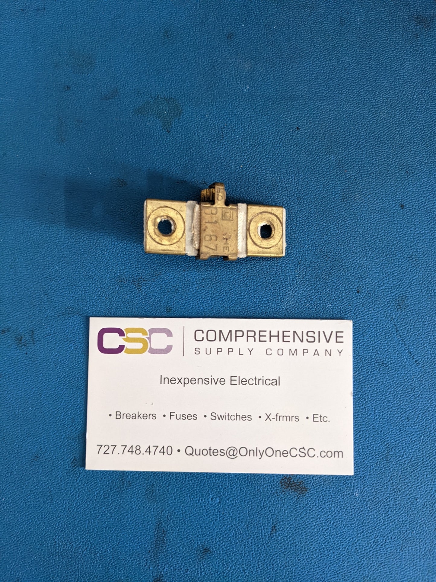 B1.67 - Square D Overload Relay Thermal Unit B1.67