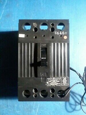 TQD32150 - GE 150A Amp 3P Pole 10kA@240V Bolt On Circuit Breaker W/120V Shunt Trip