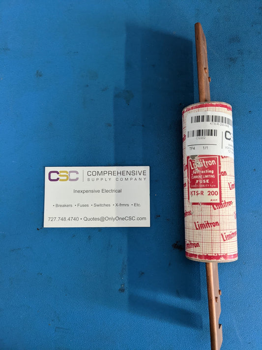 KTS-R-200 - Bussmann 200A Amp 600V Class Rk1 Limitron Blade Fuse