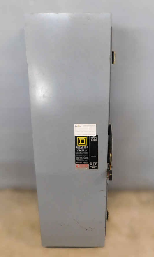 LA400AWK - Square D 400A Amp 600V Nema 12 Circuit Breaker Enclosure