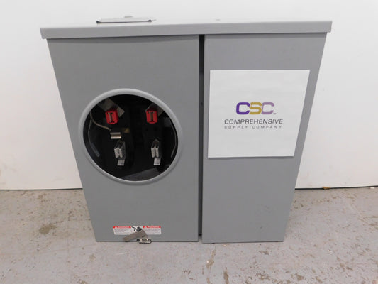 MM0202B1125RJB - Siemens 125A Amp 120/240V 3R 5J Jaw Ringless Single Position Horn Bybass Meter Main Socket