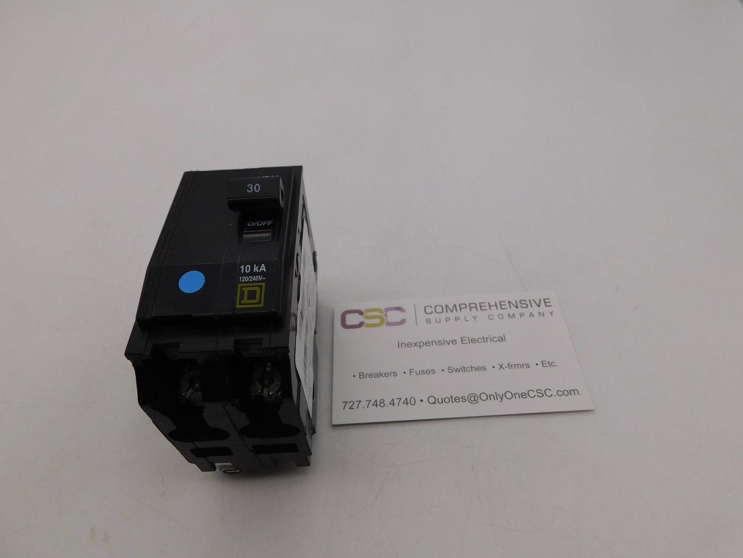 QO230 - Square D 30A Amp 2P Pole 10kA@120/240V Plug On Circuit Breaker