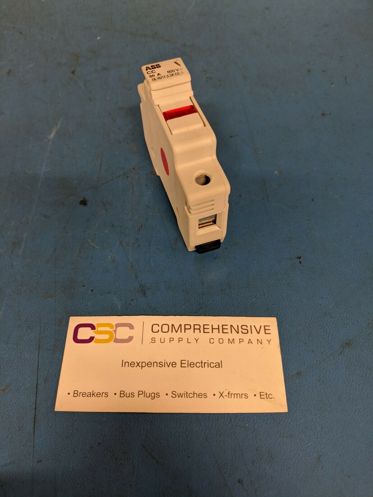 DL16-17.5.SF.CC.1 DL16/17,5.SF.CC.1 - ABB Fuseholder Fuse Din Rail Terminal Block Cc 30A Amp 1 Pole
