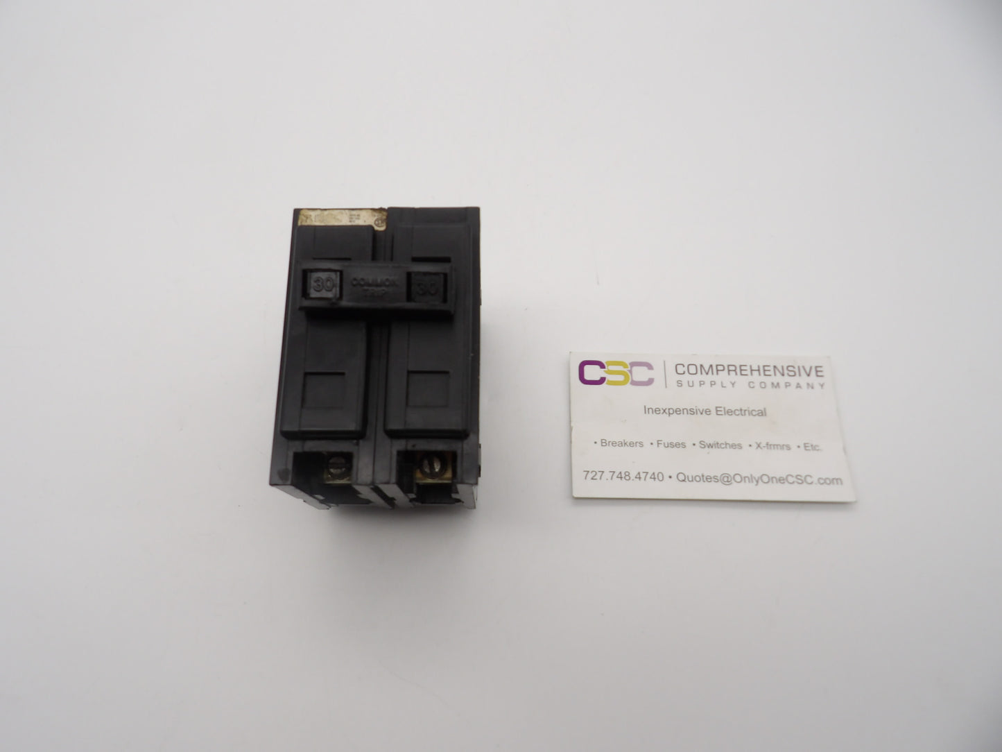 BAB2030H - Cutler Hammer 30A Amp 2P Pole 10kA@240V Bolt On Circuit Breaker