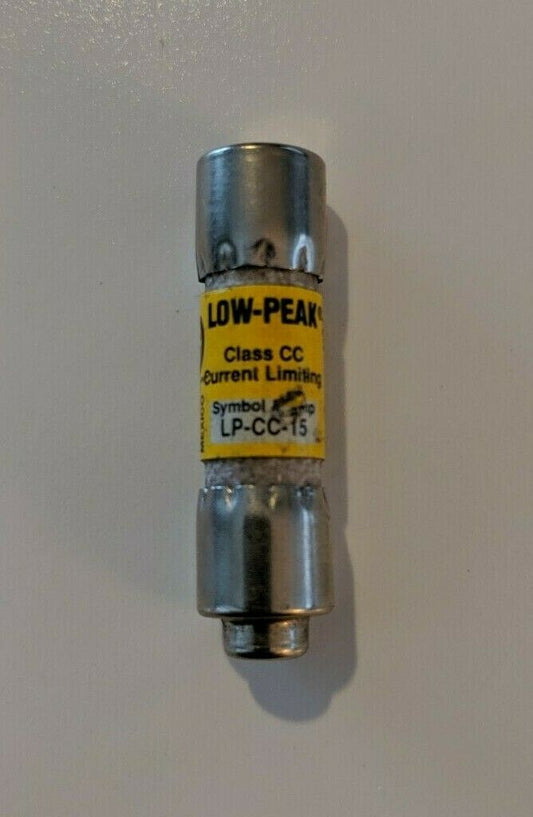LP-CC-15 - Bussmann 15A Amp 600Vac Low Peak Class Cc Fuse