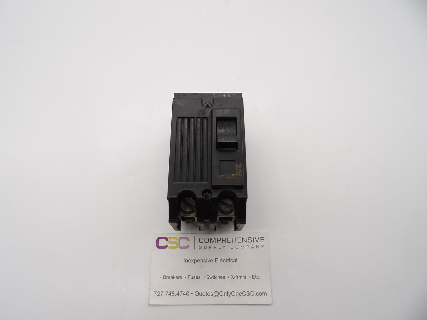 TQAL21100 - GE 100A Amp 2P Pole 10kA@120/240V Plug On Circuit Breaker