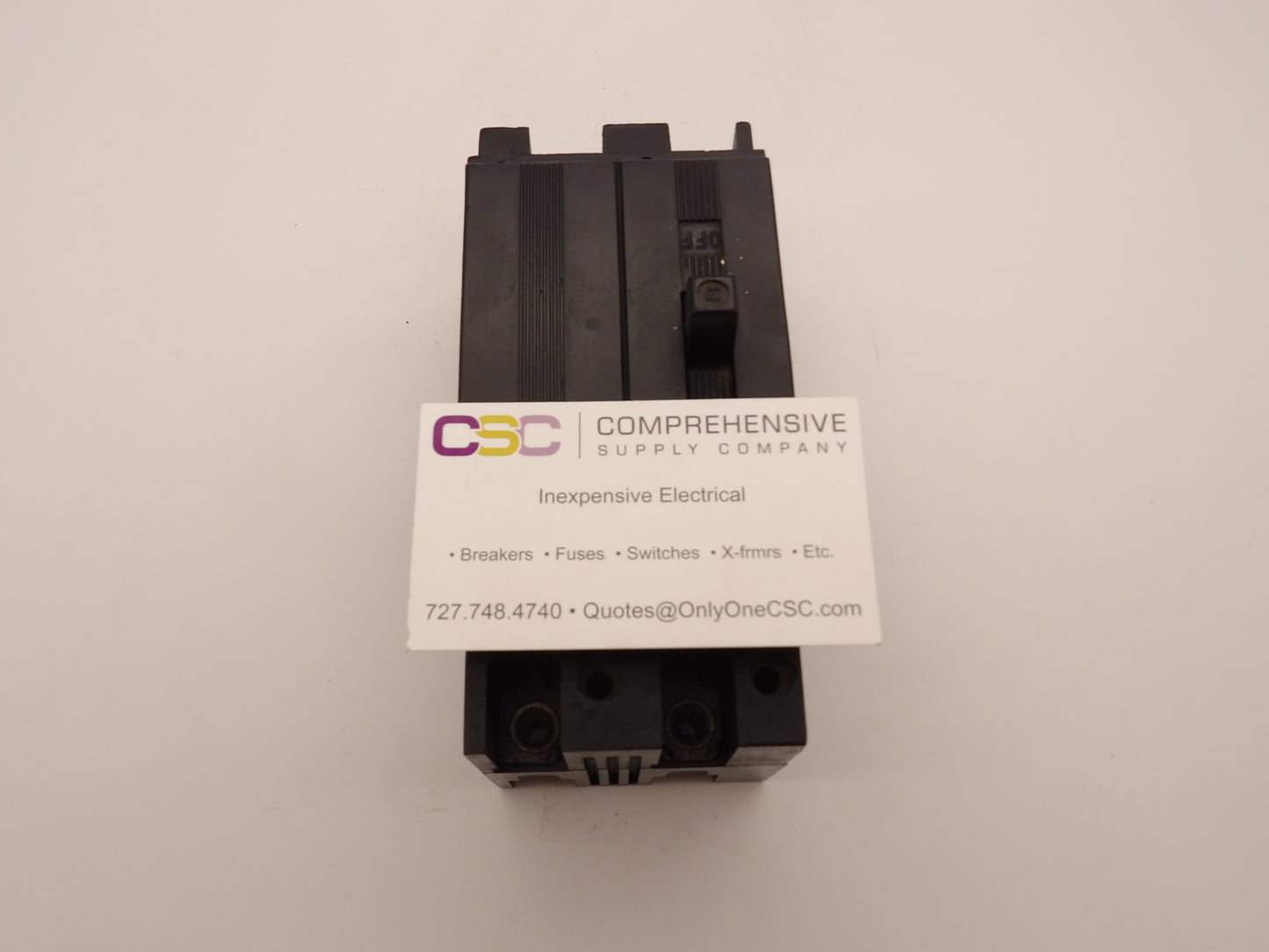 E2020 - Westinghouse 20A Amp 2P Pole 7kA@240V Bolt On Circuit Breaker