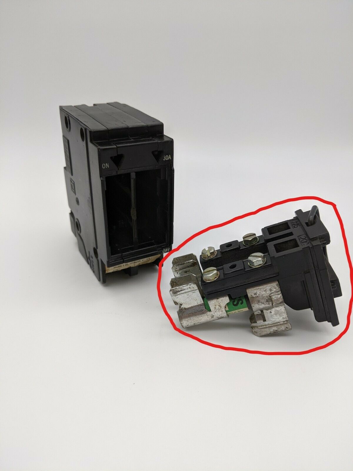 QF-230 QF230 - Square D 30A Amp Fuse Holder For Qf 230 Fuse Pull Breaker / Misc Switch