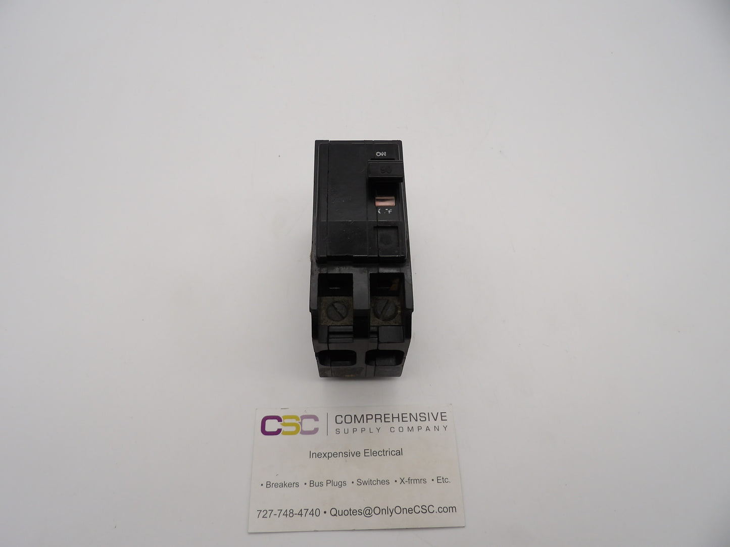 QO290 - Square D 90A Amp 2P Pole 10kA@120/240V Plug On Black Circuit Breaker
