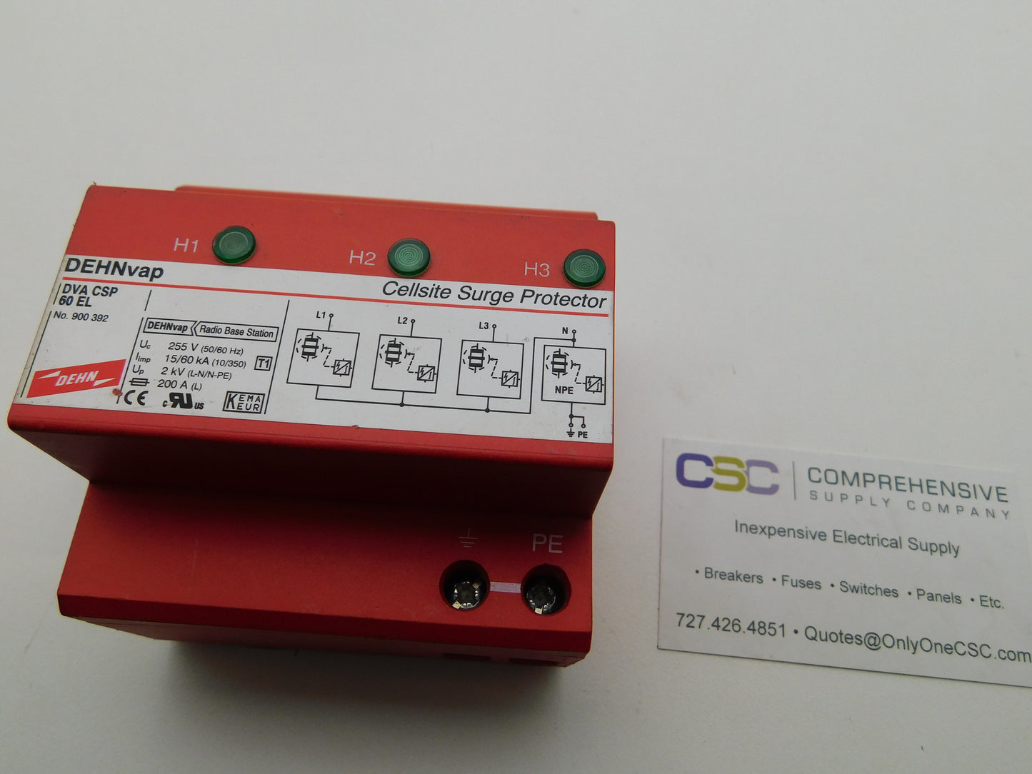 DEHNVAP - Dehn 200A Amp 255V Cellsite Surge Protector