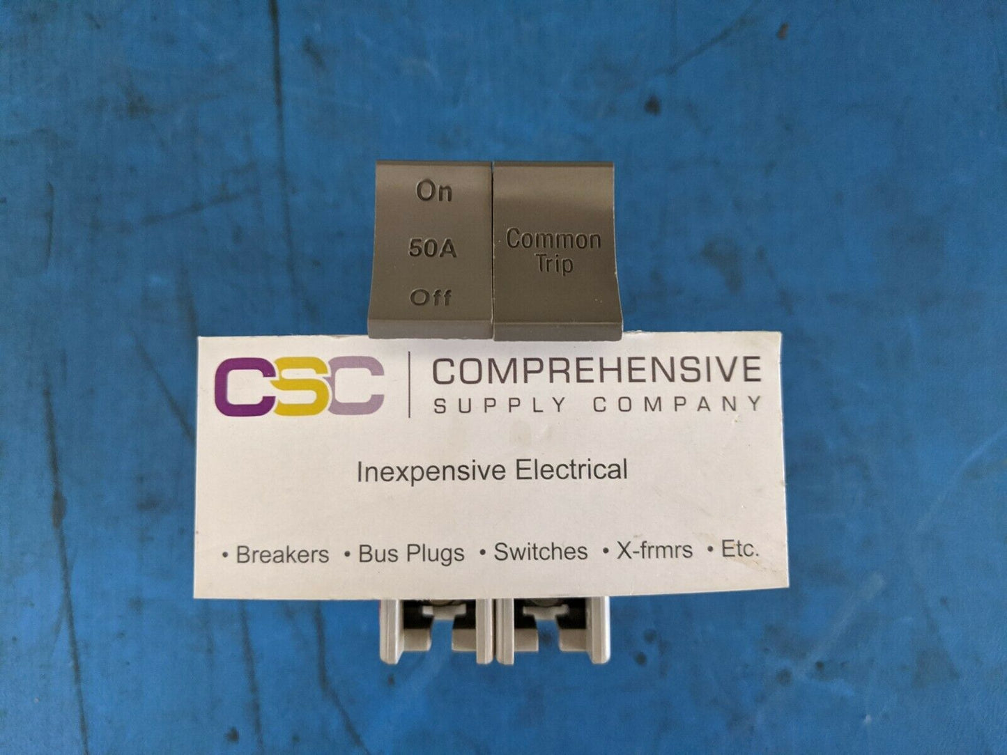 SDT250 - Trilliant 50A Amp 2P Pole 10kA@120/240V Plug On Circuit Breaker
