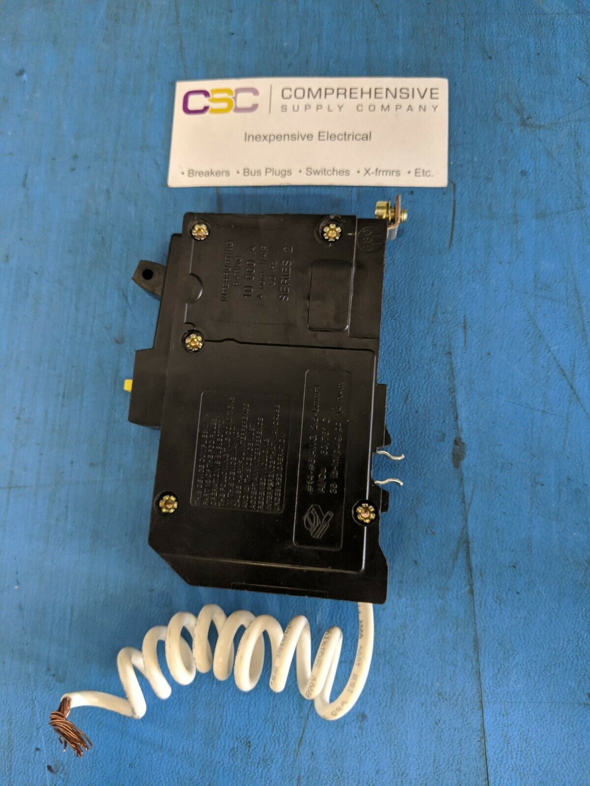 QOB120GFI - Square D 20A Amp 1P Pole 10kA@120V Bolt On Ground Fault GFCI Circuit Breaker