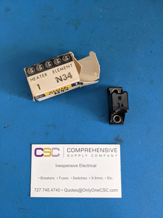 N34 - Allen Bradley Overload Heater Element N34