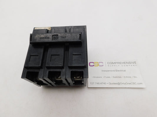 BAB3060H - Cutler Hammer 60A Amp 3P Pole 10kA@240V Bolt On Black Circuit Breaker