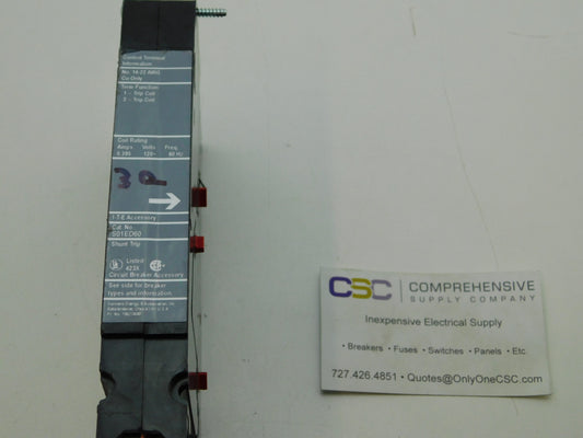 S01E60 - Siemens 120V Circuit Breaker Shunt Trip For E-Frame Circuit Breakers