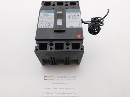 TED136100 - GE 100A Amp 3P Pole 600V 18kA@480V Bolt On Circuit Breaker W/120V Shunt Trip