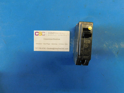 THQL1120 - GE 20A Amp 1P Pole 10kA@120/240V Plug On Circuit Breaker