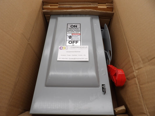 HF221NR - Siemens 30A Amp 2P Pole 240V Nema 3R Fusible Heavy Duty Safety Switch