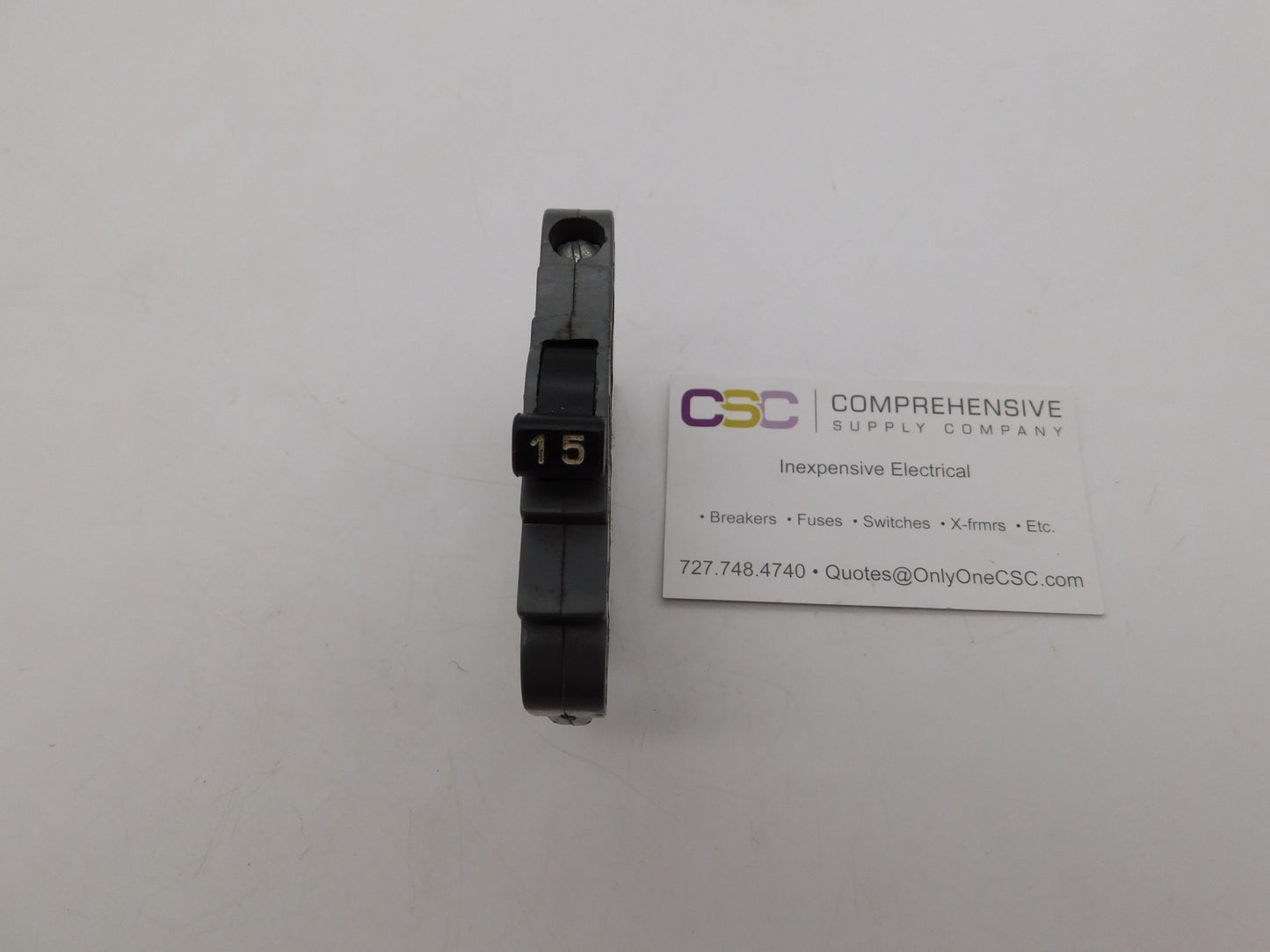 UBIF-015N - Connecticut Electric 15A Amp 1P Pole 10kA@120/240V Plug On Thin Fpe Replacement Circuit Breaker