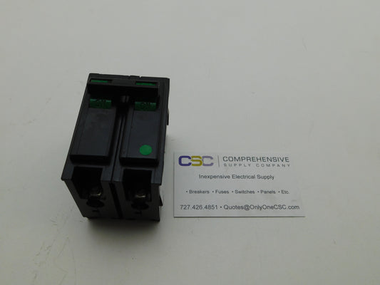 BR230 - Bryant 30A Amp 2P Pole 10kA@120/240V Plug On Circuit Breaker W/Green Handle