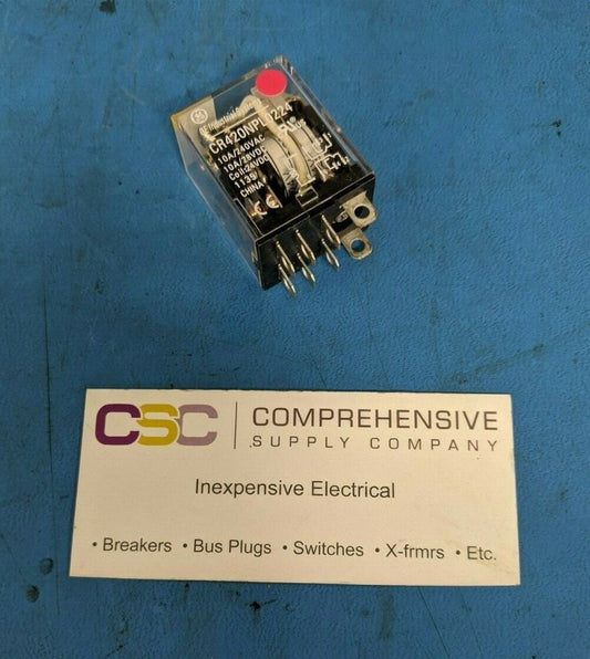 CR420NPL0224 - GE 8 Blade, 2Pdt, 24Vdc Coil, Type N Relay