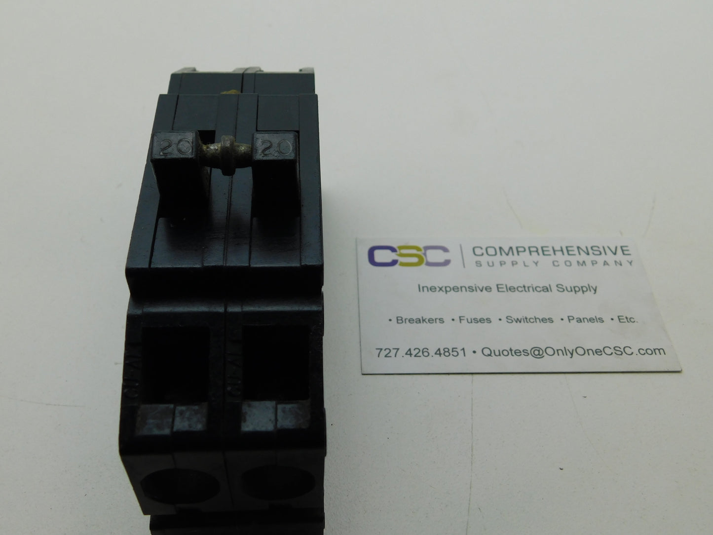 QB220 - Gte 20A Amp 2P Pole 10kA@120/240V Bolt On Circuit Breaker