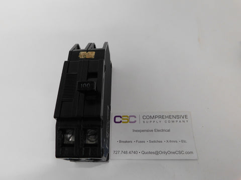 QCB2100 - Zinsco 100A Amp 2P Pole 10kA@120/240V Bolt On Circuit Breaker